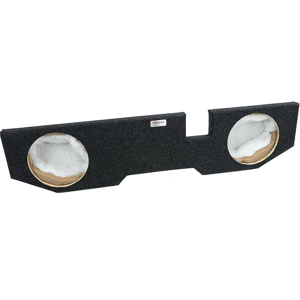 Dual Upfire Enclosure for Dodge Ram Quad Cab 2002 u0026 Up (12 inch) Y4420