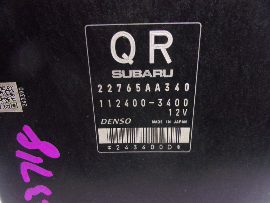 Pre-Owned Subaru Forester Engine Electronic Control Unit P1470