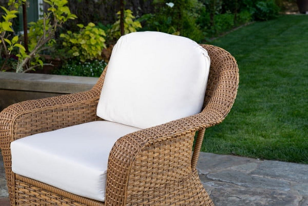 Swivel Glider Club Chair, Canvas Natural Q910