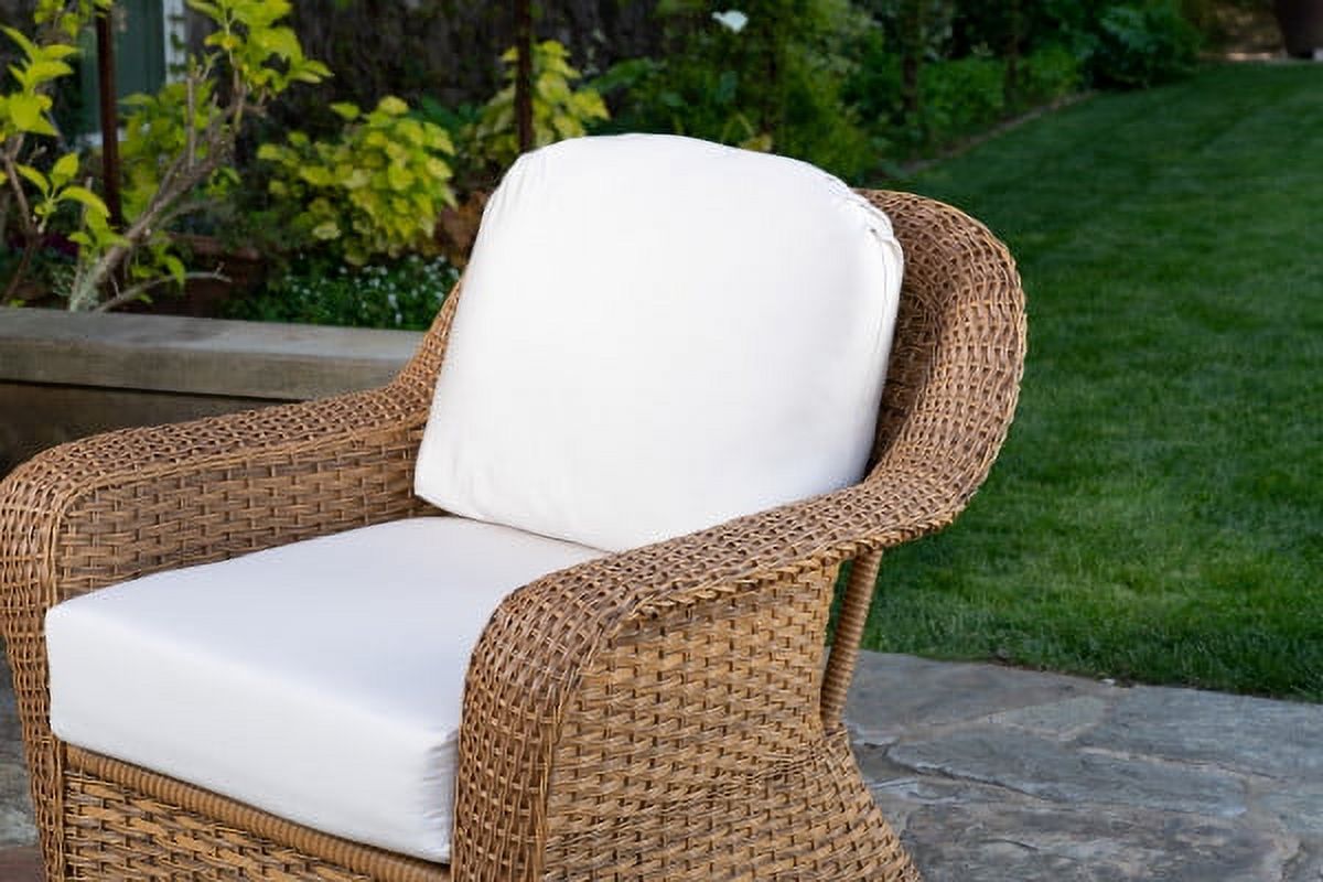 Swivel Glider Club Chair, Canvas Natural Q910