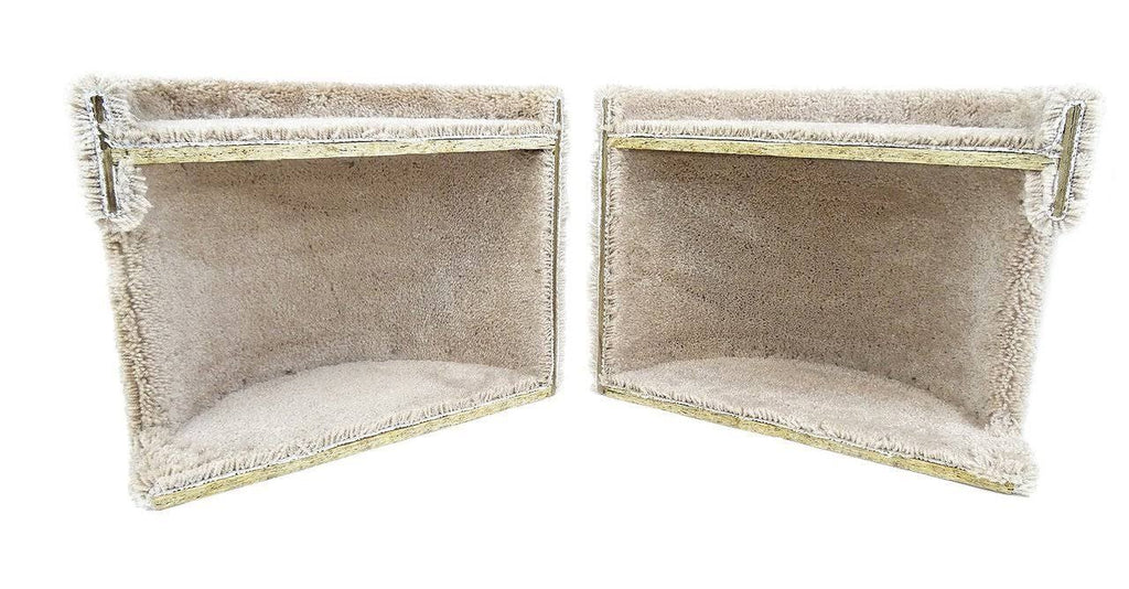 Solid Wood Triple Kitty Pad Cat Condos J7453
