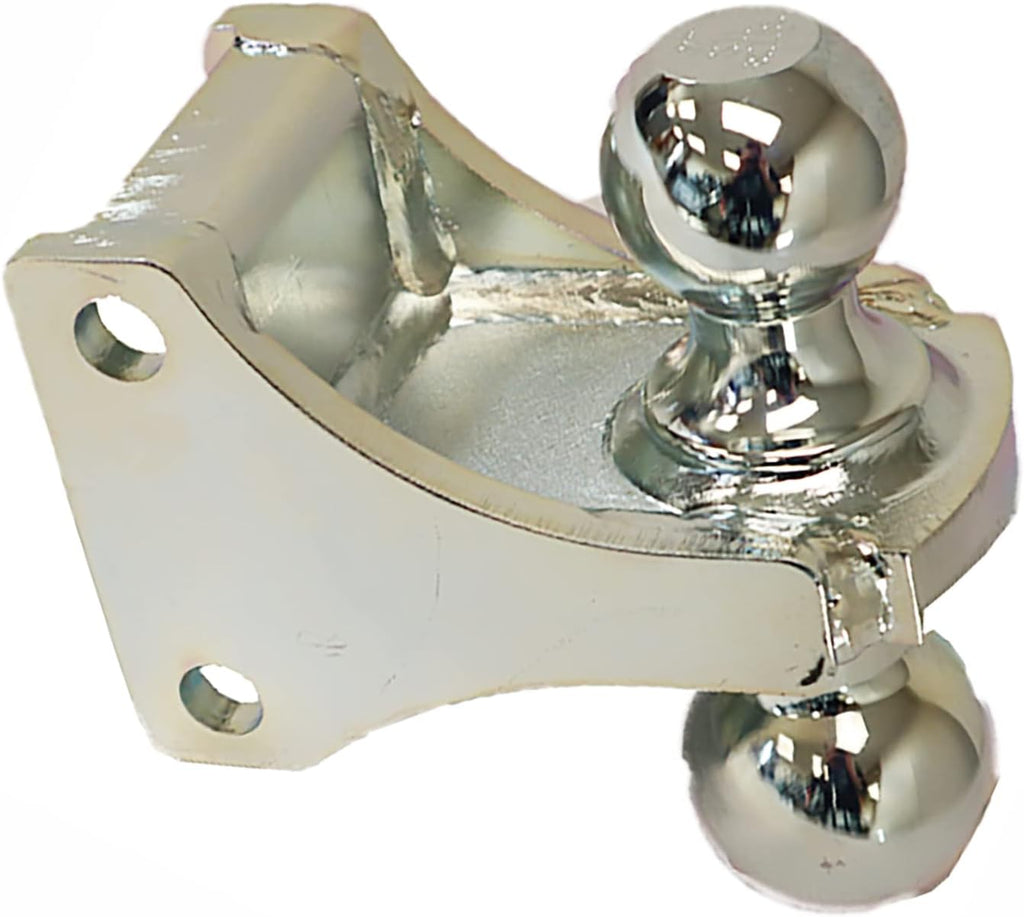 Combo Multi Ball Mount Attachment with 2" and 2-5/16" Hitch Balls, 1/2" to 4-1/2" Drop P236225