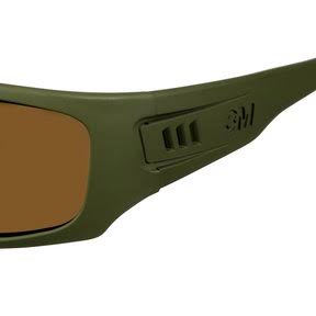 Green Frame Brown Polarized Lens Anti-Fog Coating Safety Glasses Q970