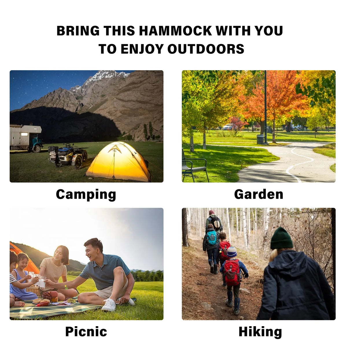 Portable Hammock with Mosquito Net O80134