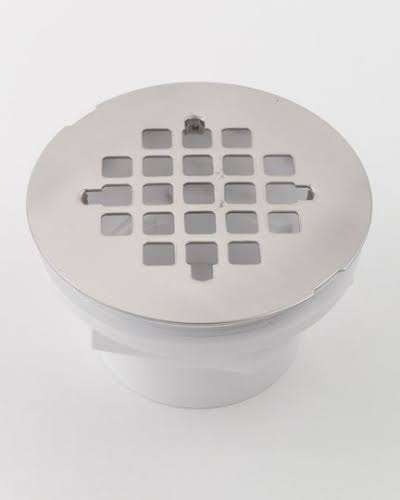 Satin Brass Shower Drain D6009