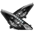 Black Projector Headlight with LED DRL G77651