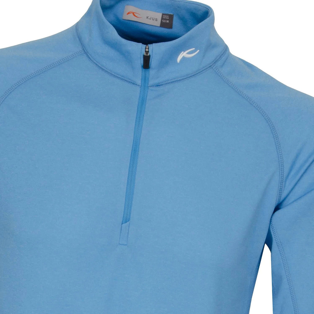 Aqua Splash Melange Half Zip E617