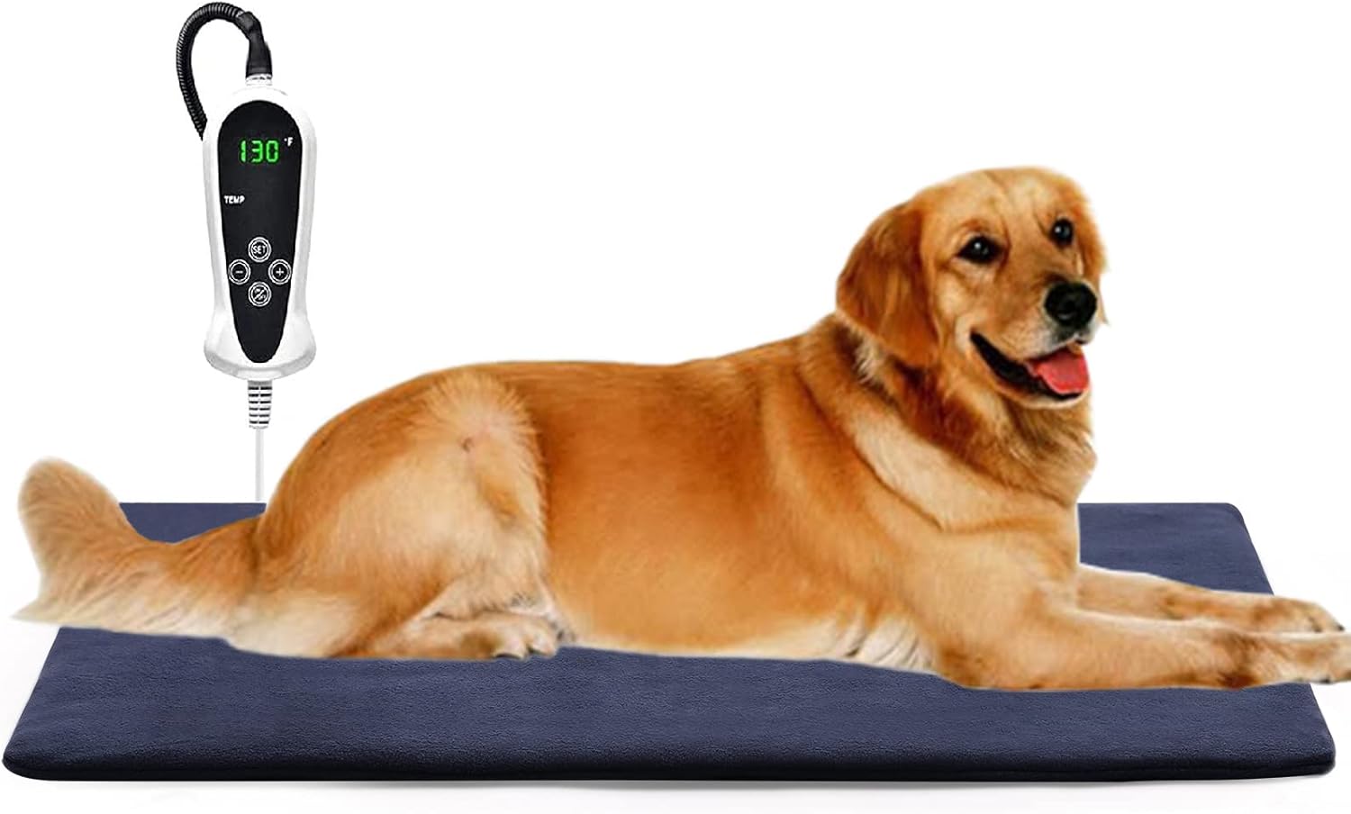 Pet Heating Pad Electric Heated Mat Waterproof Auto Power Off Pack of 2 U735
