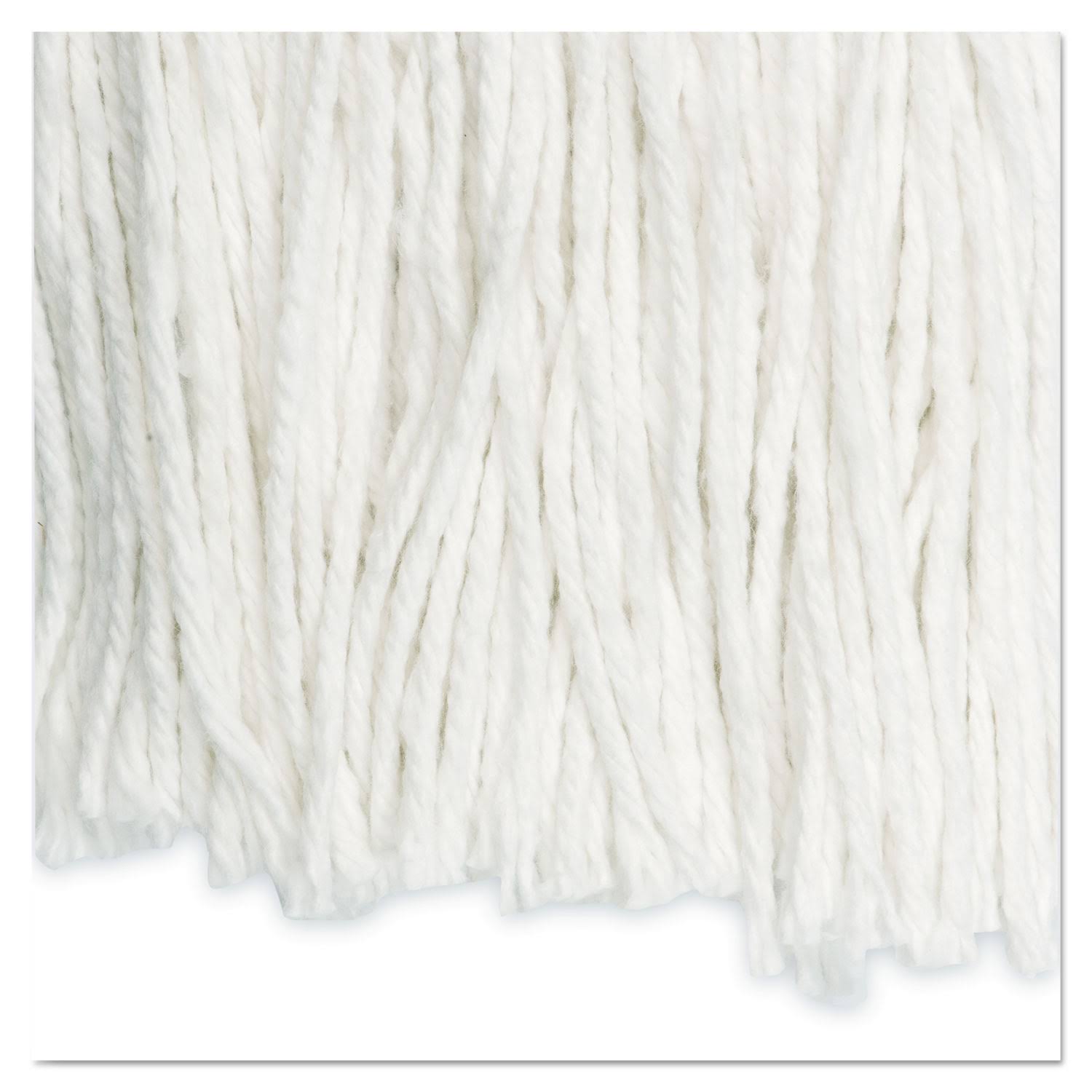 White Rayon Cut-End Wet Mop Head, 12/Carton R3464