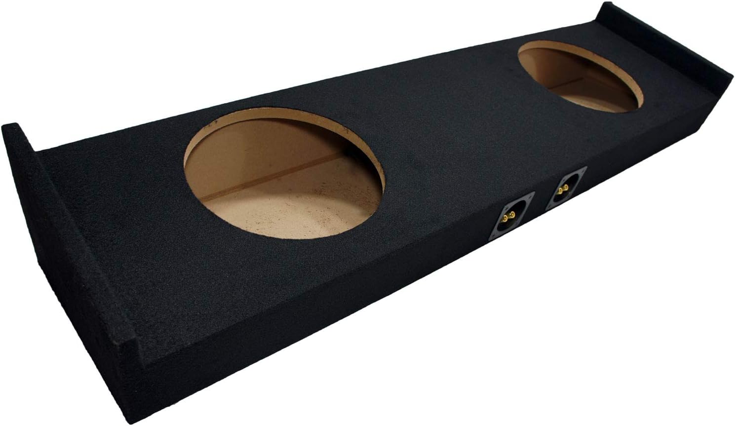 Kicker CVT12 Subwoofer with Amplifier and Dual 12" Sub Box Enclosure B412