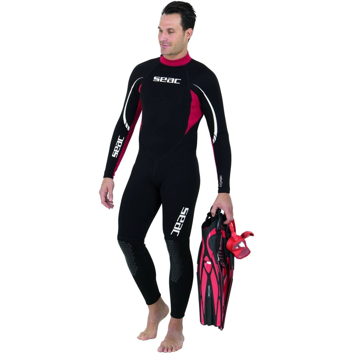 Men's Neoprene Full Wetsuit Large T6178