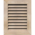Unfinished Functional Vertical Gable Vent D1389