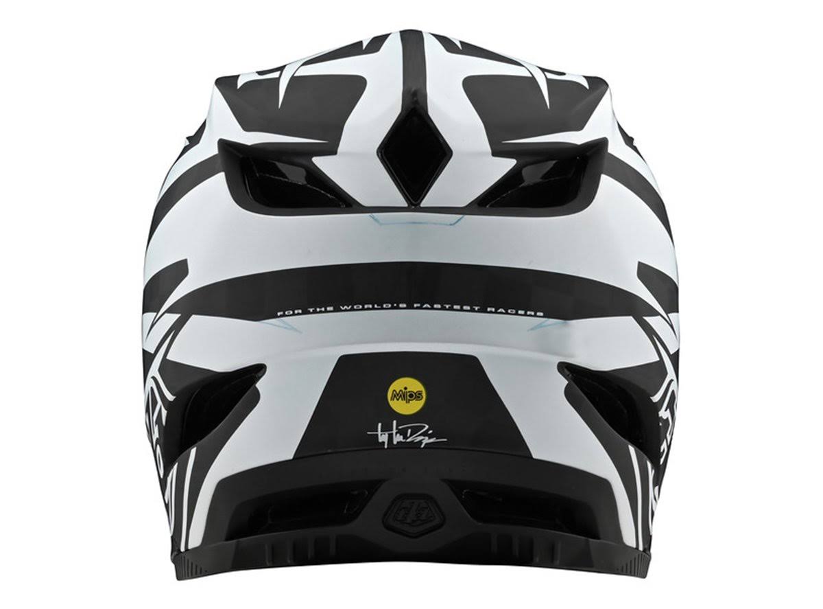 XL Black White Carbon Helmet J989757