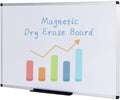 Silver Aluminium Frame Magnetic Whiteboard E68963