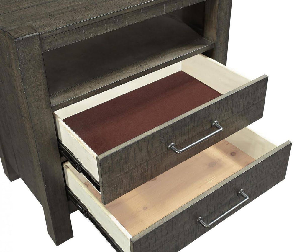 2 Drawer Nightstand in Carob V403917