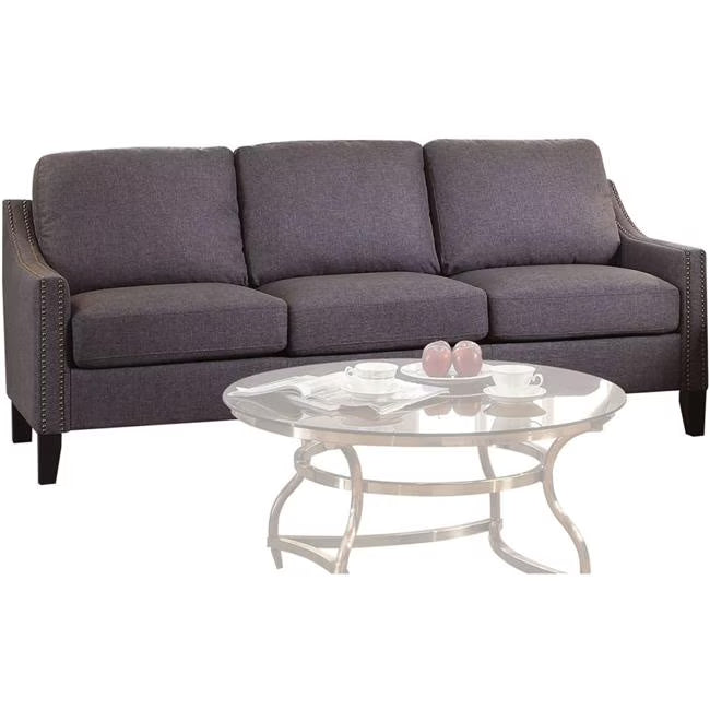 Gray Linen Sofa M702389