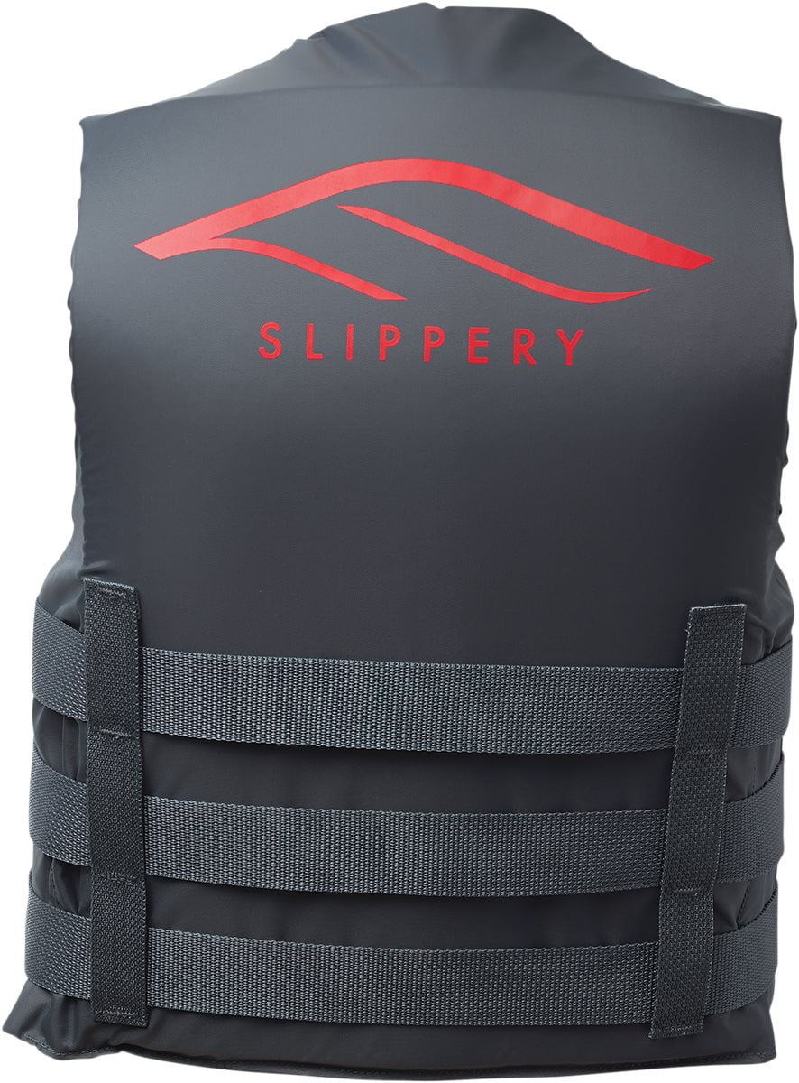 Charcoal/Red Nylon Life Vest 4XL/Plus H4761
