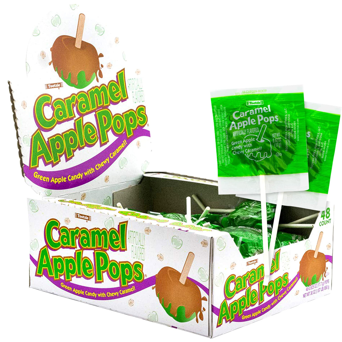 Caramel Apple Pops, 48 Count F29446
