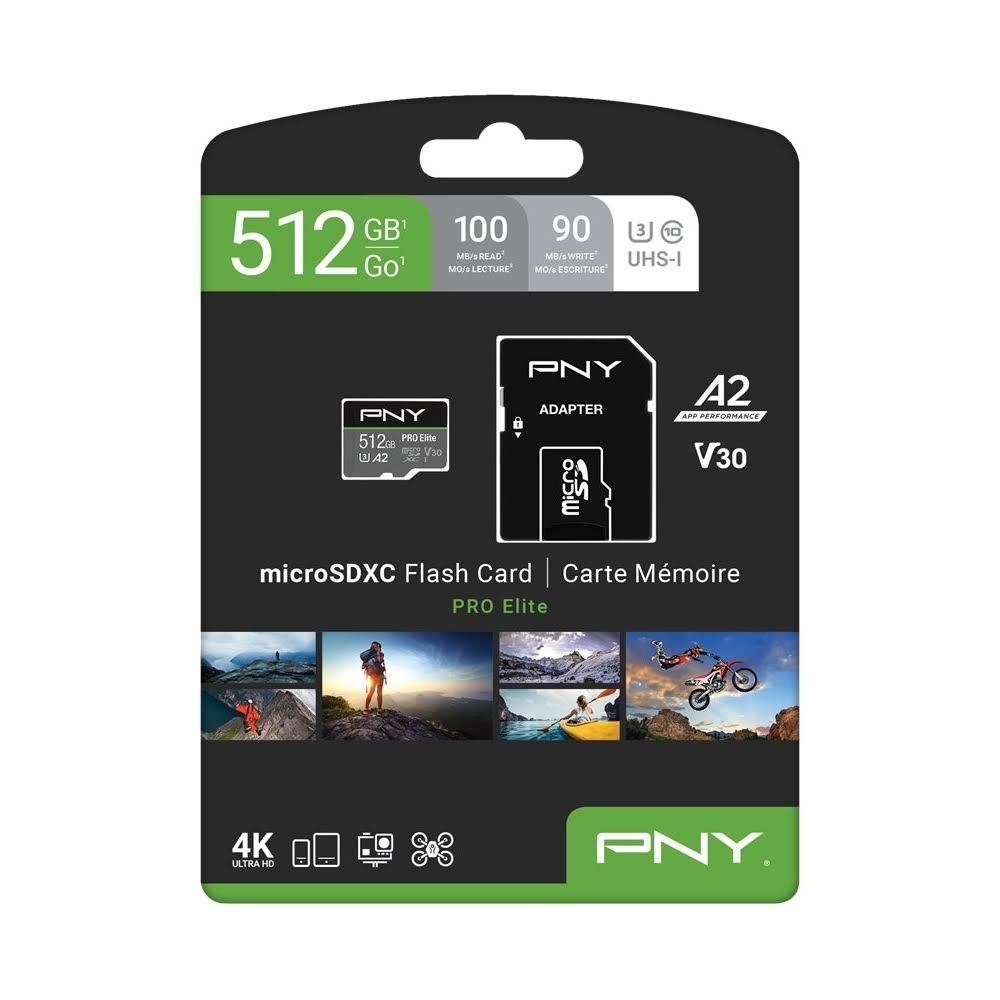 512 GB MicroSDXC Memory Card with SD Adapter Z441580
