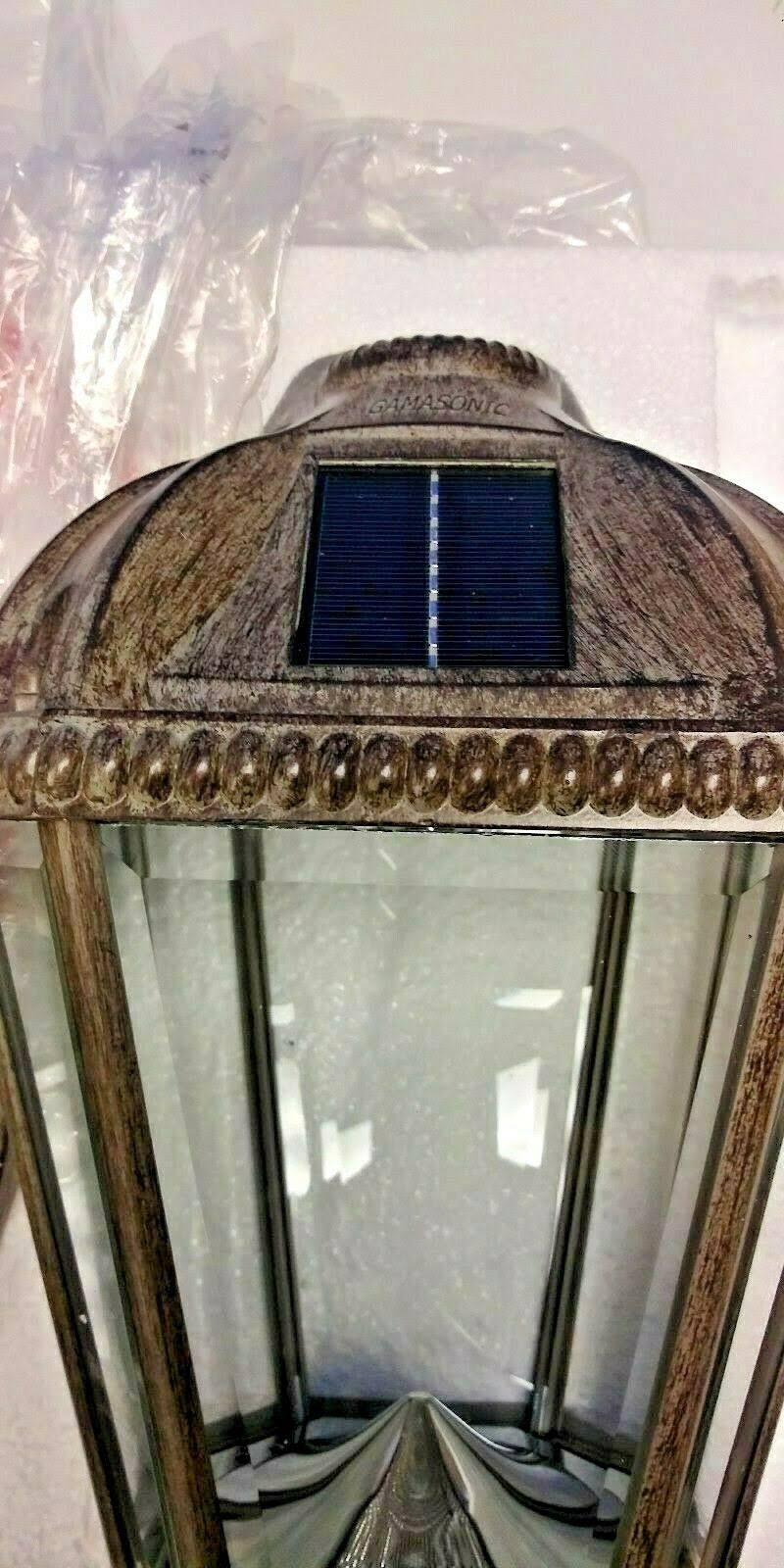 Bronze Royal Solar Light Wall Mount E66920