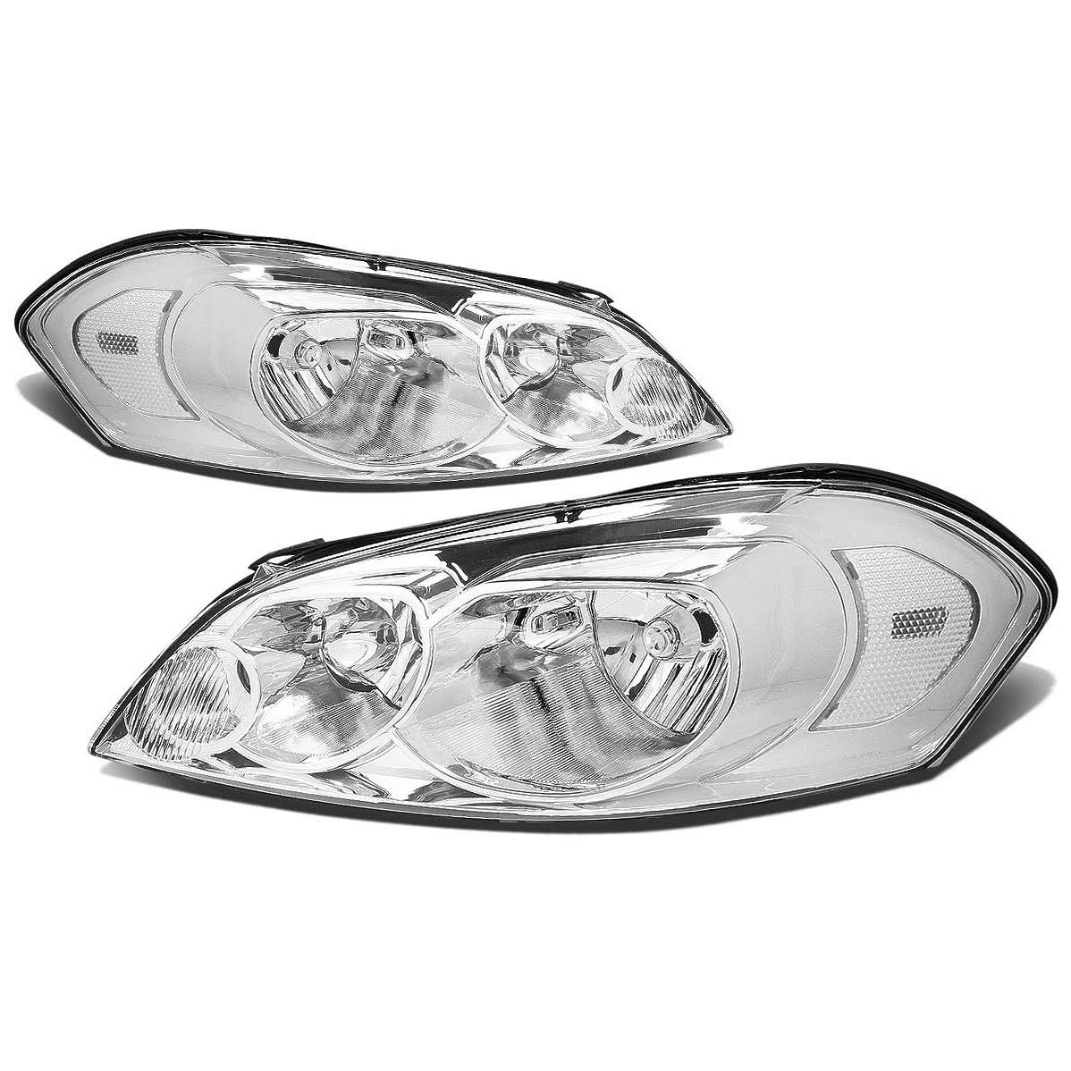 Chrome Housing Clear Corner Headlamp V795650