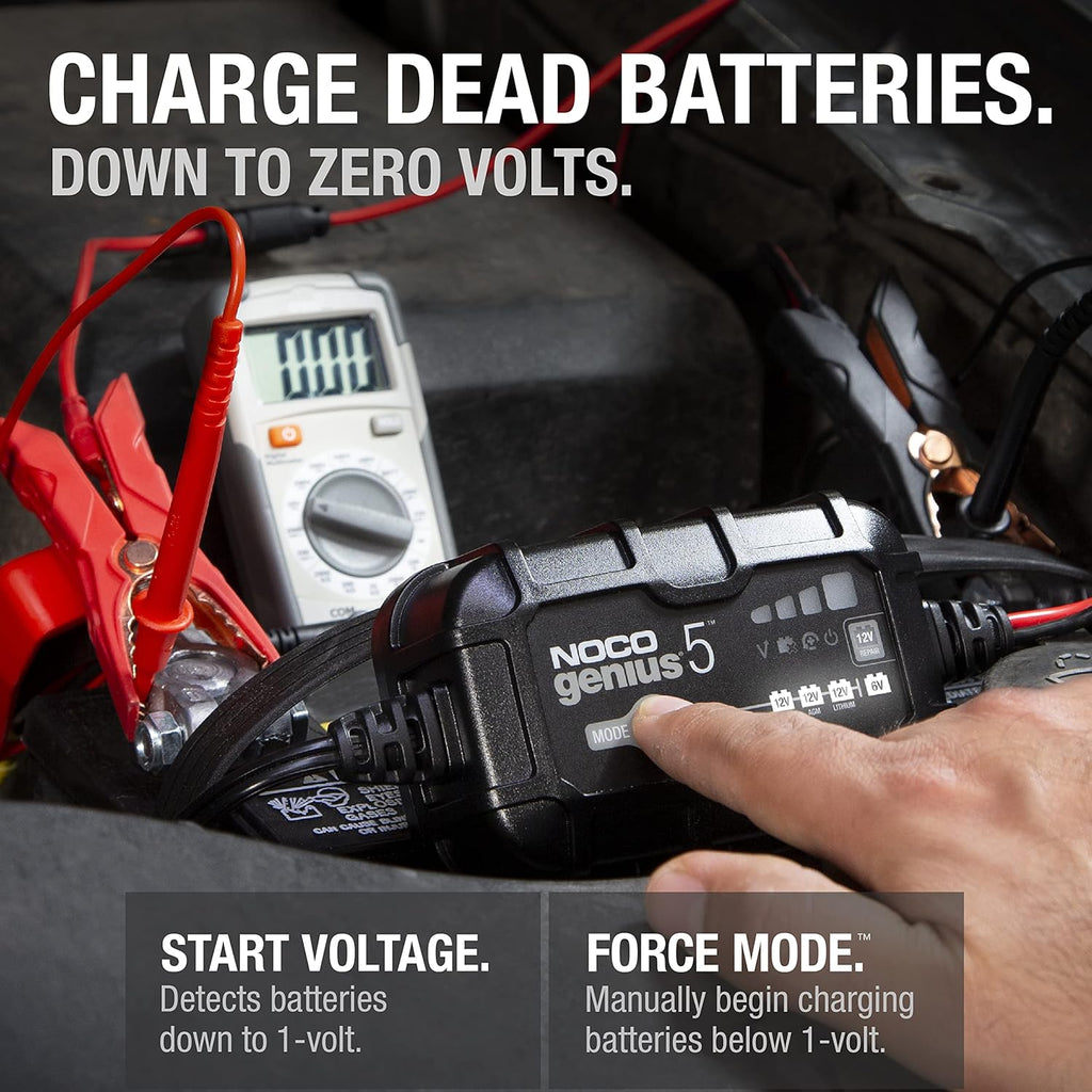 5-Amp Smart Battery Charger and Maintainer Pack of 2 C929