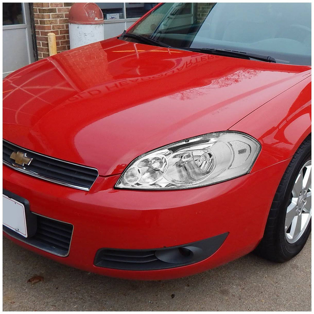 Chrome Housing Clear Corner Headlamp V795650
