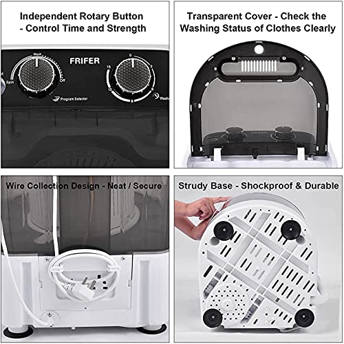 Portable 10 lbs Washer and Dryer Combo A284545