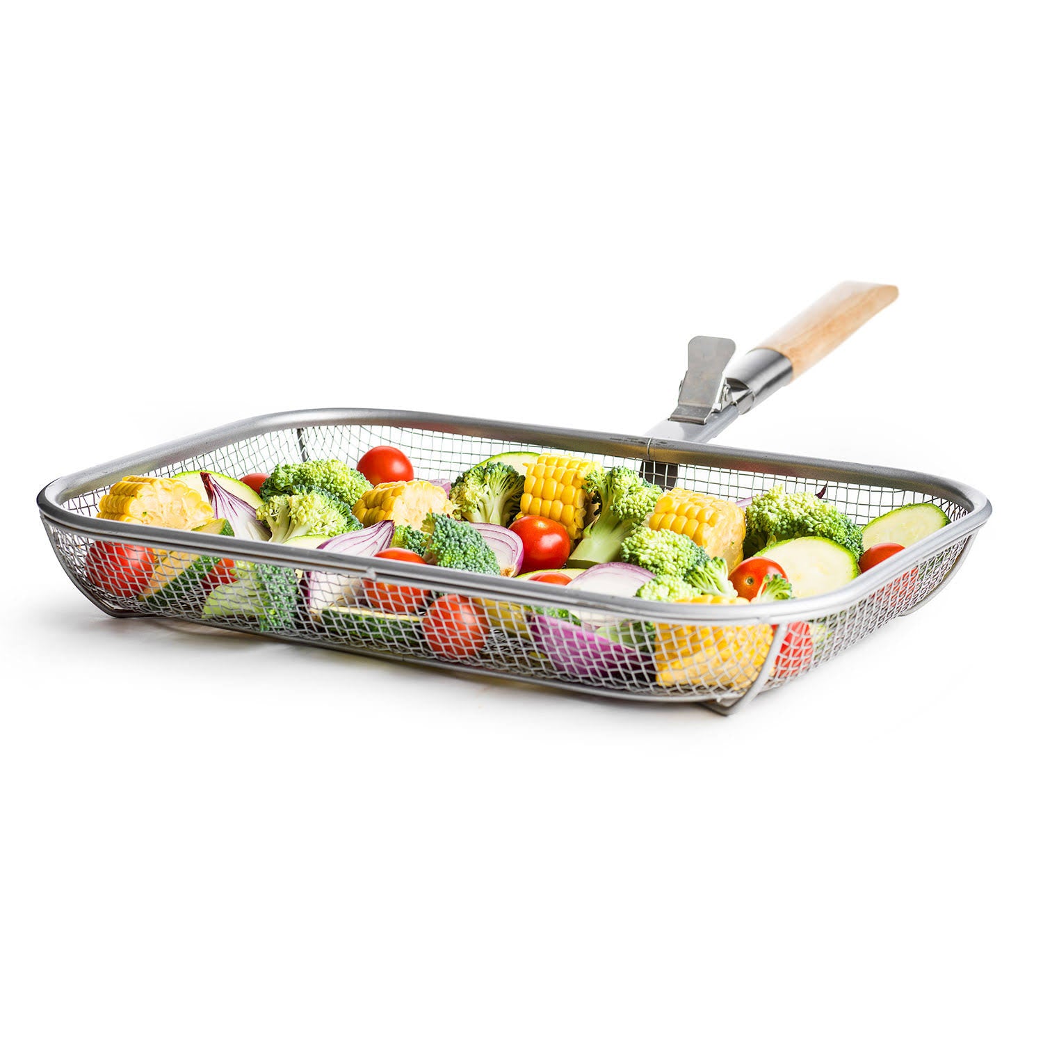 Stainless Steel BBQ Grill Basket M3162