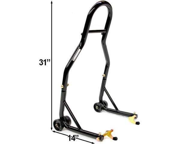 Motorcycle Front+Rear Dual Lift Stand with Spools V6504