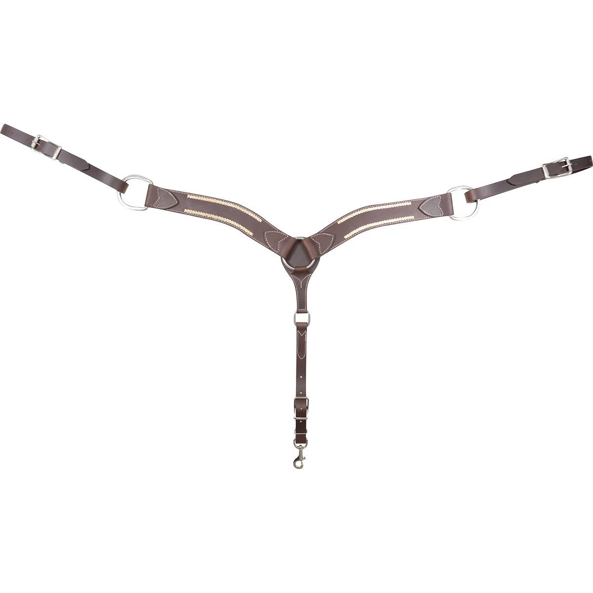 Rawhide Laced Breast Collar Y635252