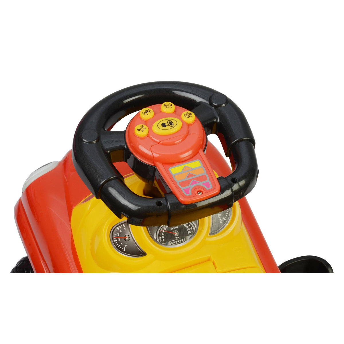 Red 3 in 1 Ride on Car U4079
