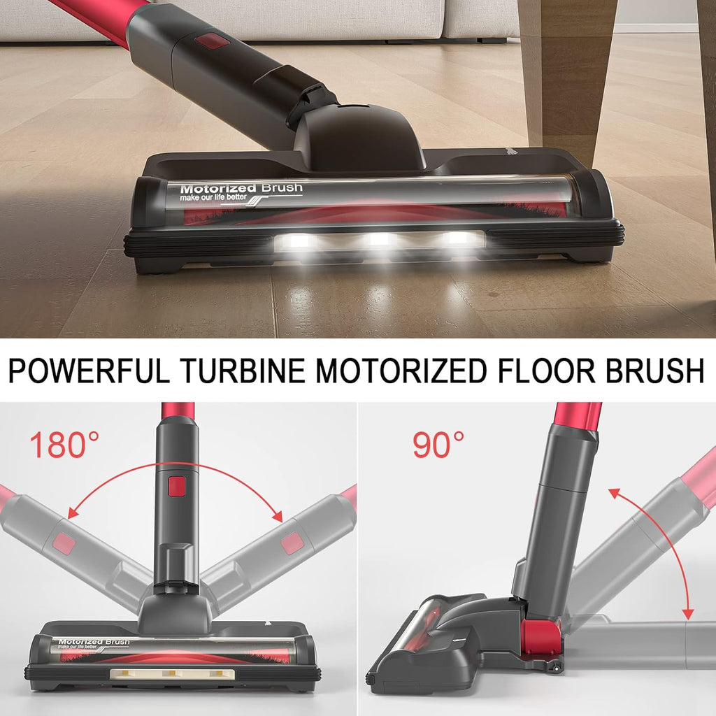 250W 25000PA Stick Vacuum Cleaner with 2200mAh Battery G9126