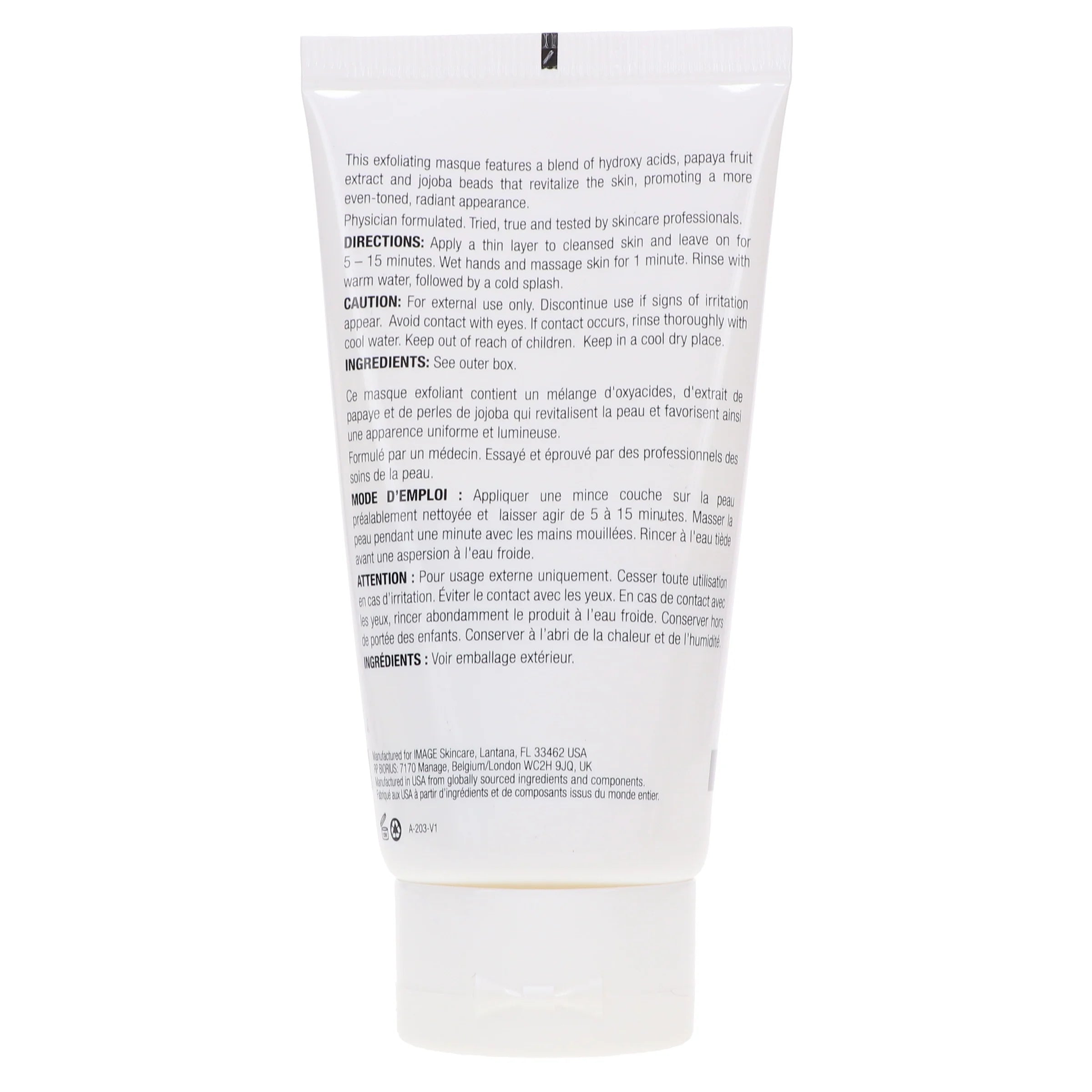 Ageless Total Resurfacing Face Mask 2 oz B172