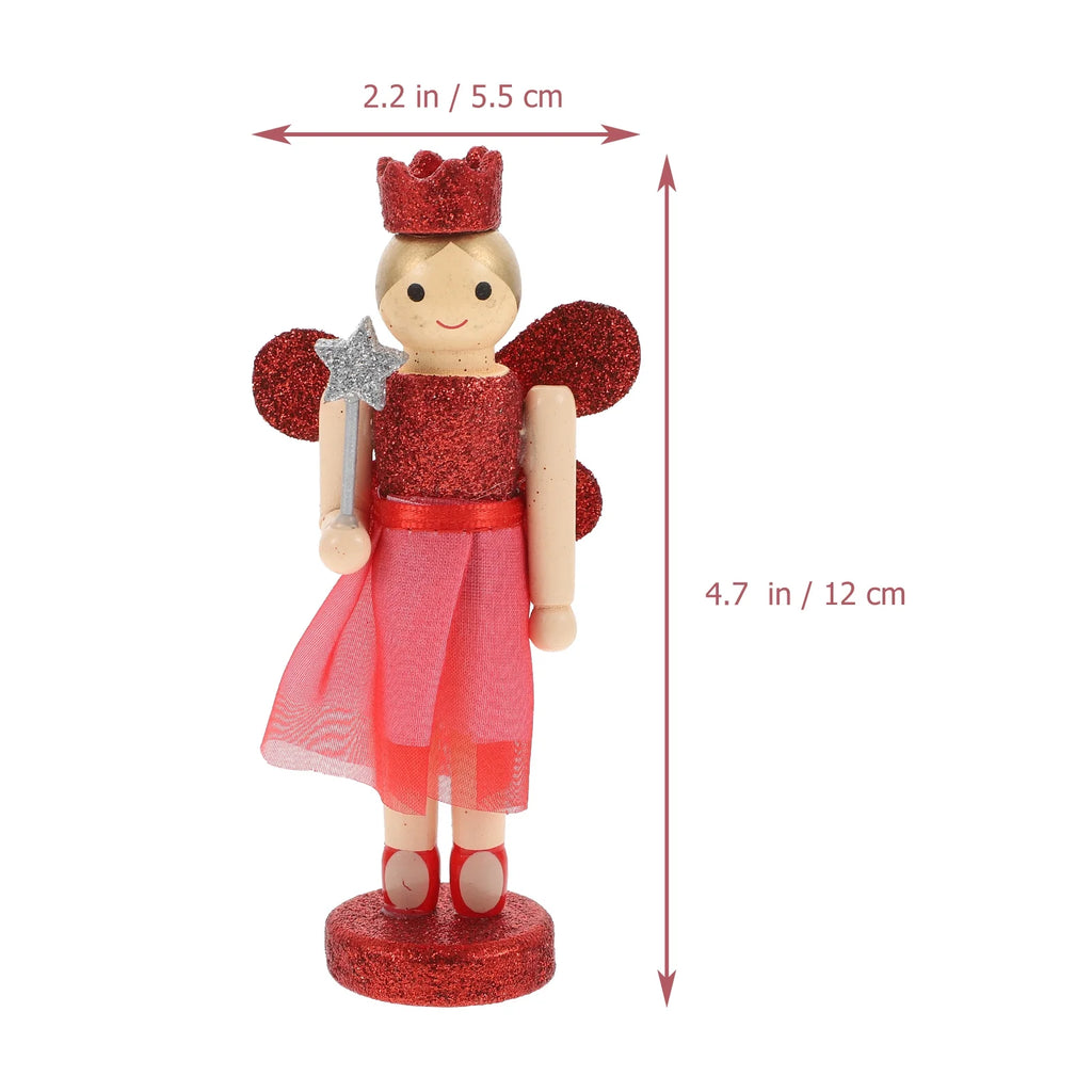 3 Pcs Nutcracker Angel Doll Christmas Tree Ornaments E359578