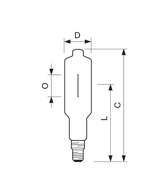 Metal Halide Lamp 1955W E40 380V D686