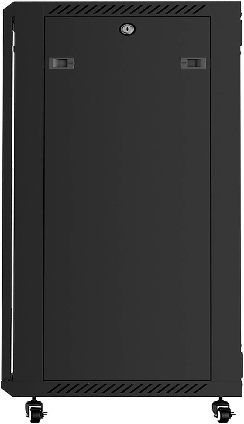 Locking Wall Mount Server Rack Cabinet 18U 24-Inch Deep G578630