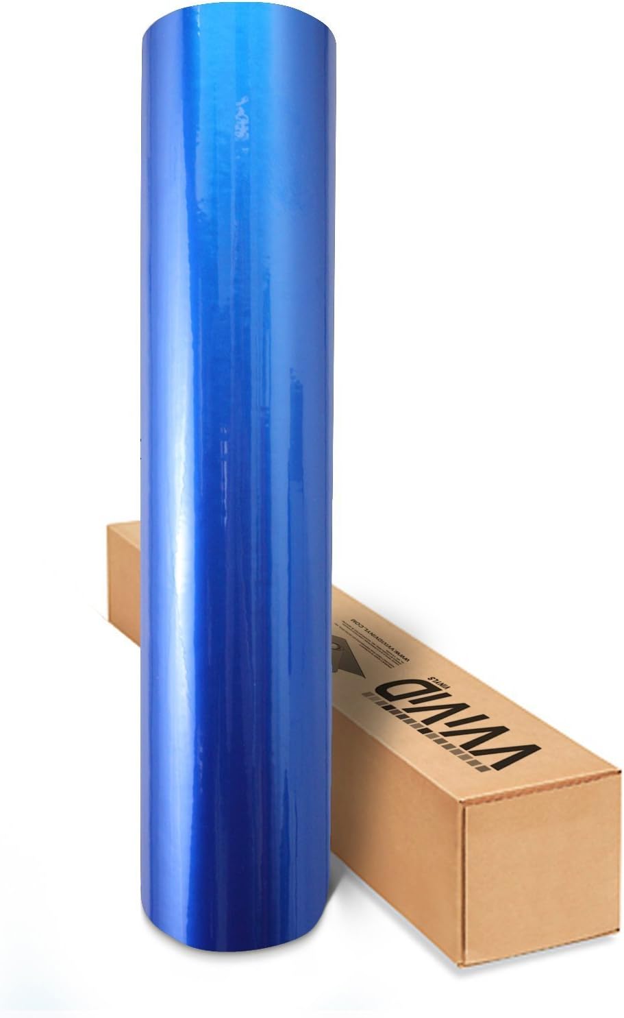 Dark Blue Gloss Vinyl Car Wrap Adhesive Film (15ft x 5ft) S7177