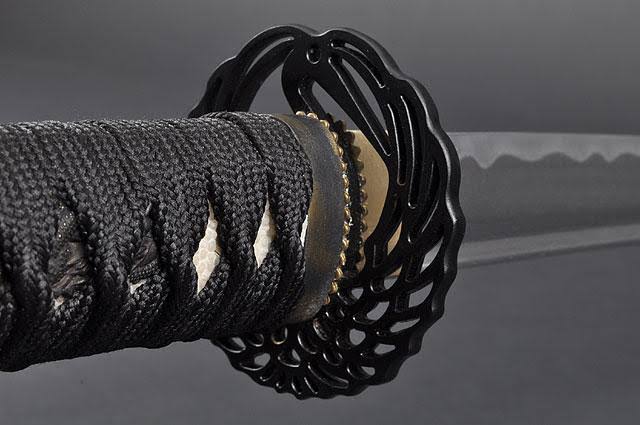 Black Scabbard Aluminium Alloy Unsharpened Training Katana S28419