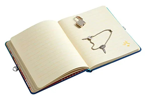 Glow-in-the-Dark Lock & Key Diary B422