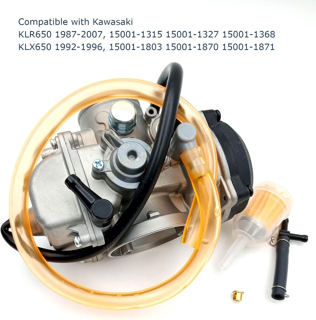 Carburetor Compatible with Kawasaki KLR650 1987-2007 KLX650 1992-1996 R223