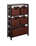 6pc Shelf and Baskets 4 Small 1 Large H363732