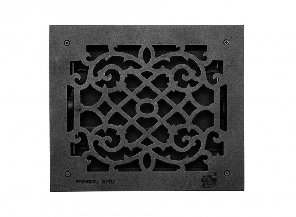 Victorian Cast Floor Heat Register Vent 10 x 12 Z58875