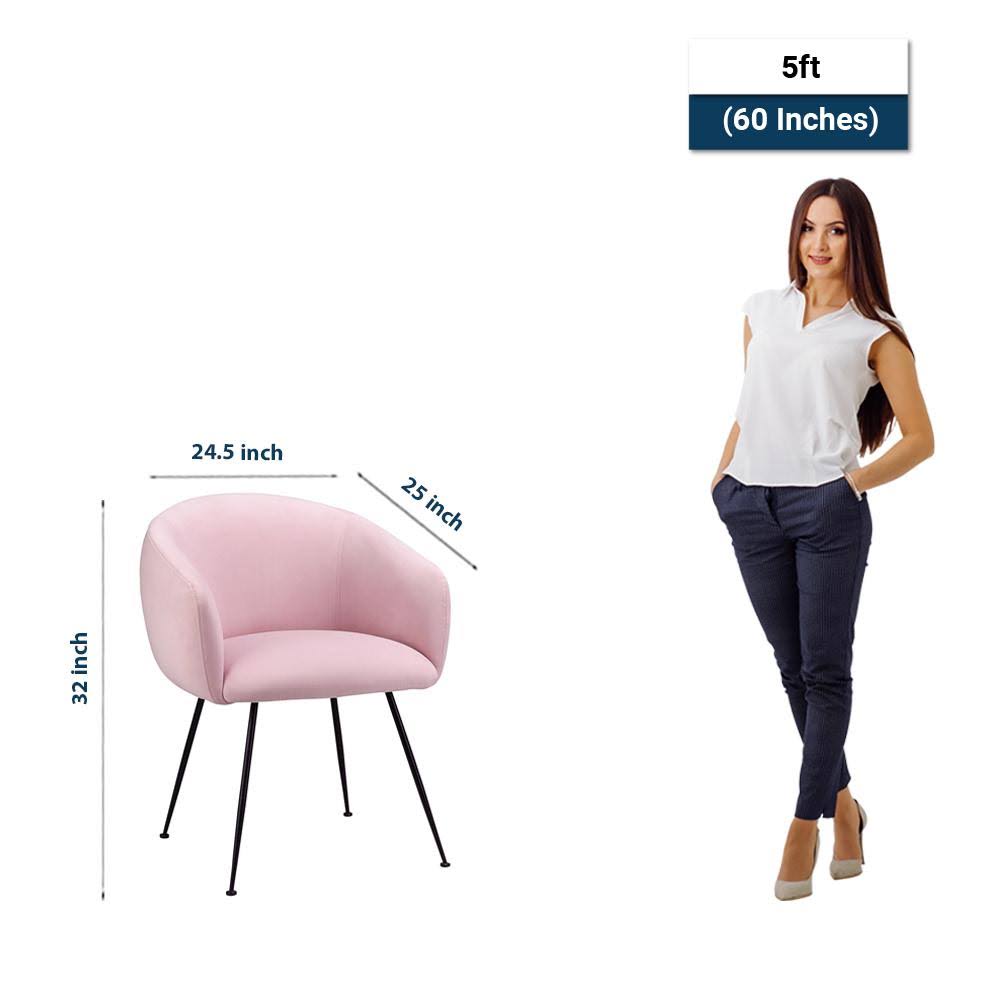 Pink Dining Chair Y587054