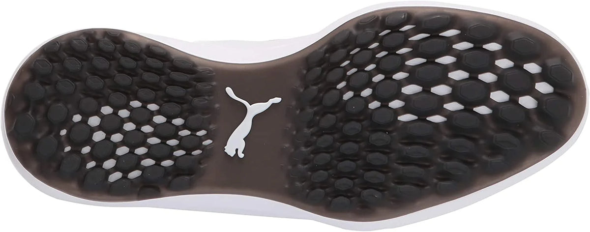 Puma Black Silver White Golf Shoe D90799
