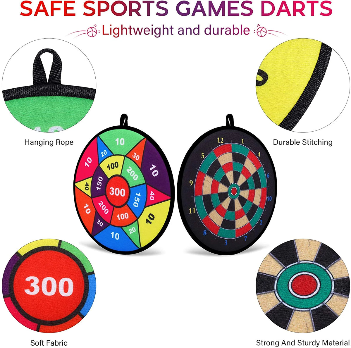 Dart Board with Sticky Balls for Kids M637