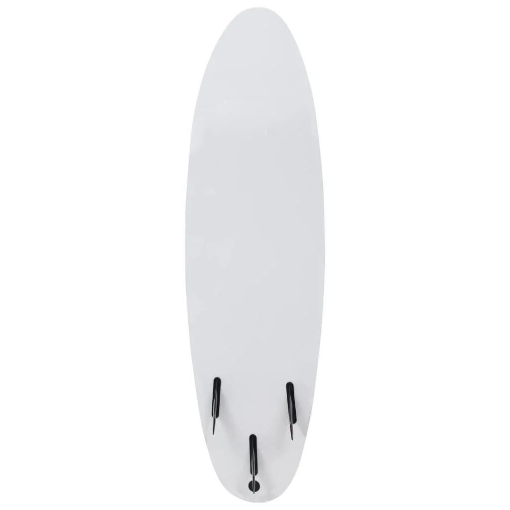 Blue and Cream Surfboard J3747