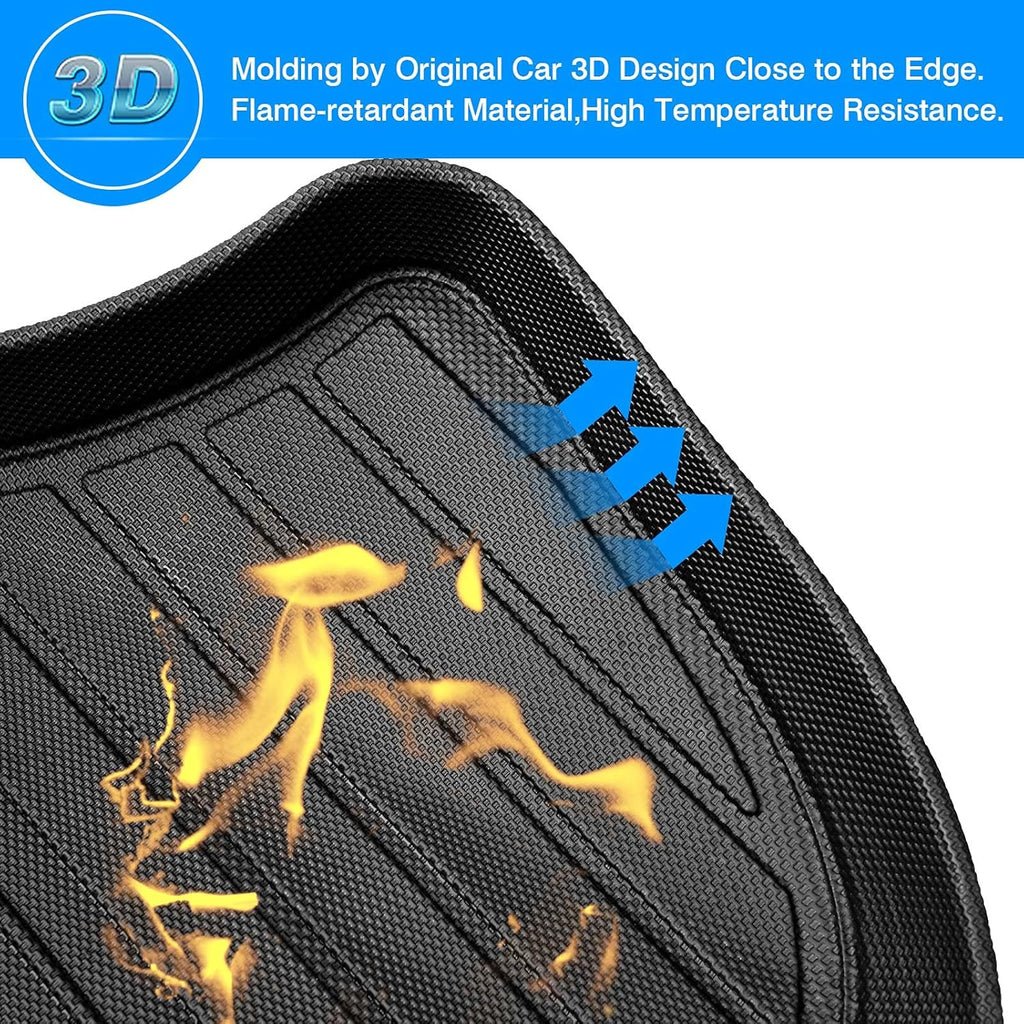 TPO All Weather Trunk Mat Liner Pack of 2 Y363