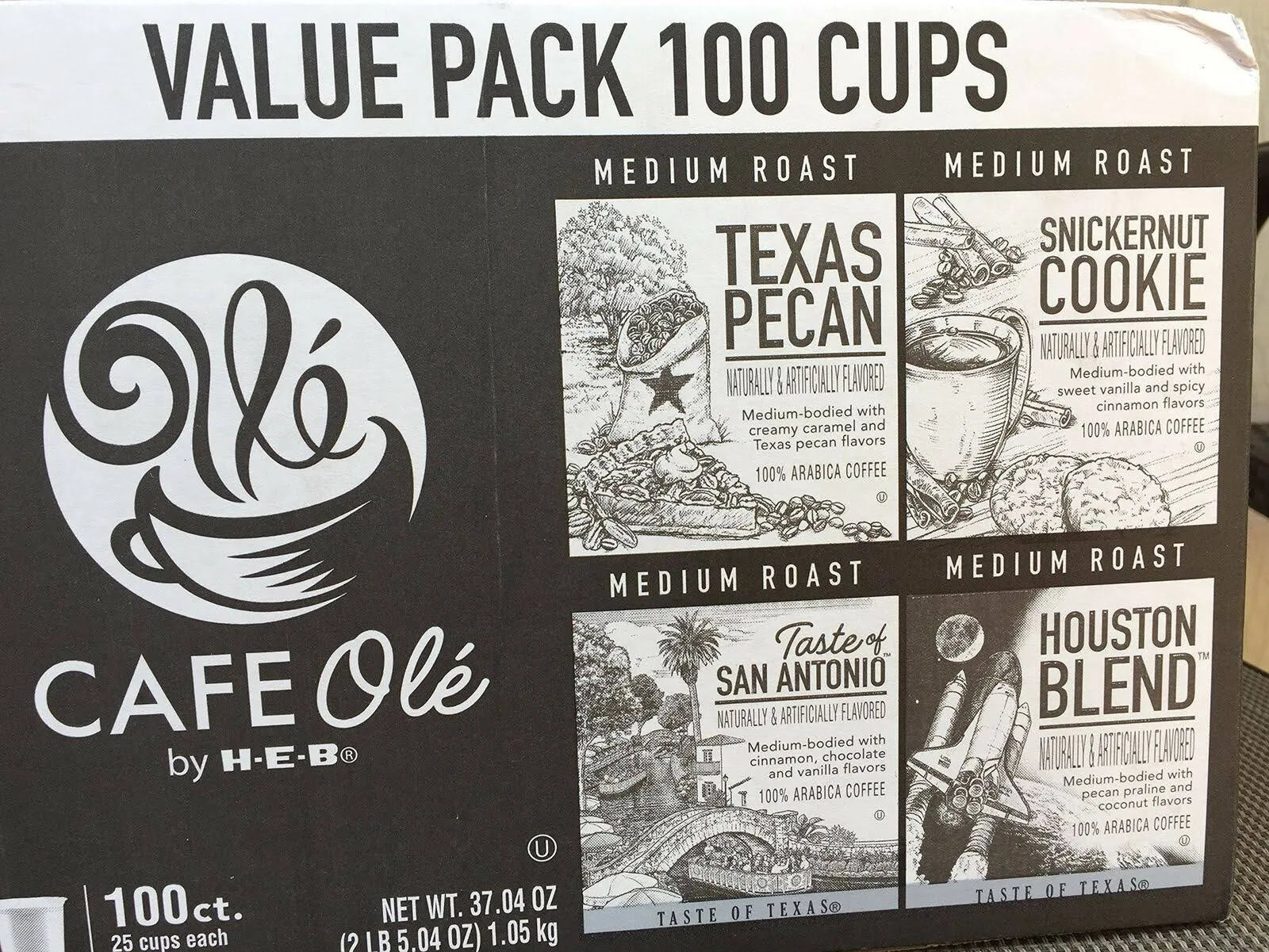 100 Cups Coffee Value Pack L990787