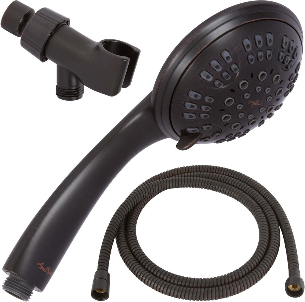 Brushed Nickel Handheld Shower Head Kit with Hose, 2.5 GPM, Pack of 2 H98636